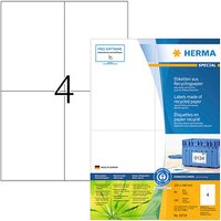 320 HERMA Etiketten weiß 105,0 x 148,0 mm von Herma