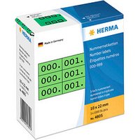 HERMA Klebenummern 4805 Zahlen, grün 22,0 x 10,0 mm, 3x1.000 Etiketten HERMA Klebenummern 4805 Zahlen, grün 22,0 x 10,0 mm, 3x1.000 Etiketten von Herma
