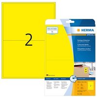 40 HERMA Etiketten 4496 gelb 199,6 x 143,5 mm 40 HERMA Etiketten 4496 gelb 199,6 x 143,5 mm von Herma