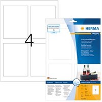 40 HERMA Flaschenetiketten 8882 weiß 90,0 x 120,0 mm 40 HERMA Flaschenetiketten 8882 weiß 90,0 x 120,0 mm von Herma