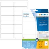 400 HERMA Adressetiketten 5075 weiß 99,1 x 33,8 mm 400 HERMA Adressetiketten 5075 weiß 99,1 x 33,8 mm von Herma