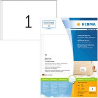 400 HERMA Etiketten 8690 weiß 148,5 x 205,0 mm 400 HERMA Etiketten 8690 weiß 148,5 x 205,0 mm von Herma