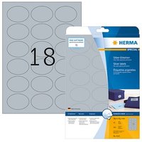 450 HERMA Folienetiketten 4116 silber 58,4 x 42,3 mm 450 HERMA Folienetiketten 4116 silber 58,4 x 42,3 mm von Herma