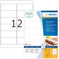 480 HERMA Folien-Kraftklebe-Etiketten 9538 weiß 99,1 x 42,3 mm von Herma