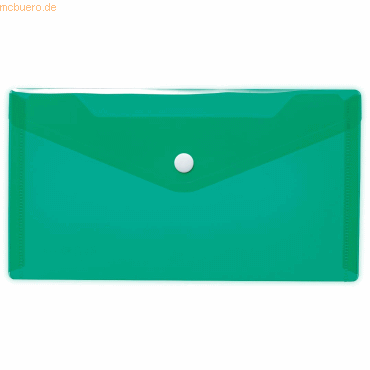 5 x HERMA Brieftasche DIN lang PP dunkelgrün von Herma