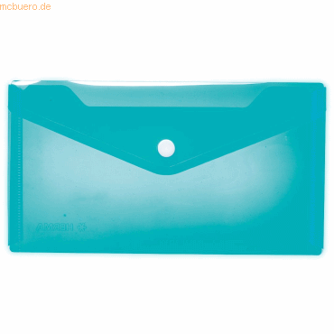 5 x HERMA Brieftasche DIN lang PP hellblau 5 x HERMA Brieftasche DIN lang PP hellblau von Herma