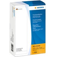 500 HERMA Frankieretiketten 4322 weiß 163,0 x 44,0 mm 500 HERMA Frankieretiketten 4322 weiß 163,0 x 44,0 mm von Herma