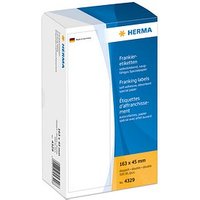 500 HERMA Frankieretiketten 4329 weiß 163,0 x 45,0 mm von Herma