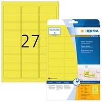 540 HERMA Etiketten 5140 gelb 63,5 x 29,6 mm von Herma