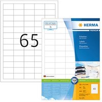 6.500 HERMA Etiketten 4270 weiß 38,1 x 21,2 mm von Herma