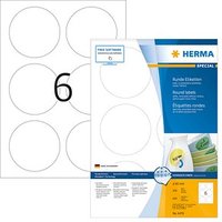600 HERMA Etiketten 4478 weiß 85,0 x 85,0 mm von Herma