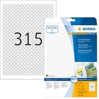 7.875 HERMA Etiketten 4385 weiß 10,0 x 10,0 mm von Herma