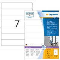 700 HERMA Ordneretiketten 10140 weiß 700 HERMA Ordneretiketten 10140 weiß von Herma