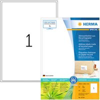 80 HERMA Etiketten weiß 199,6 x 289,1 mm 80 HERMA Etiketten weiß 199,6 x 289,1 mm von Herma