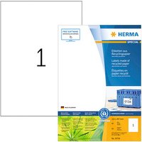 80 HERMA Etiketten weiß 297,0 x 210,0 mm 80 HERMA Etiketten weiß 297,0 x 210,0 mm von Herma
