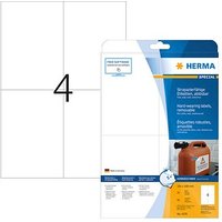 80 HERMA wetterfeste Folienetiketten 4576 weiß 105,0 x 148,0 mm 80 HERMA wetterfeste Folienetiketten 4576 weiß 105,0 x 148,0 mm von Herma