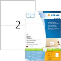 800 HERMA Adressetiketten 8691 weiß 148,0 x 105,0 mm von Herma