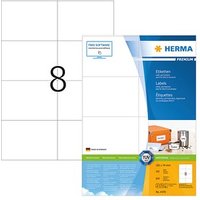 800 HERMA Etiketten 4470 weiß 105,0 x 74,0 mm von Herma