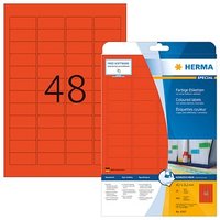 960 HERMA Etiketten 4367 rot 45,7 x 21,2 mm 960 HERMA Etiketten 4367 rot 45,7 x 21,2 mm von Herma