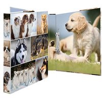 HERMA Animals Hunde Ringbuch 2-Ringe Motiv 3,5 cm DIN A4 von Herma