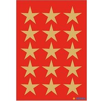 HERMA Aufkleber 3414 Sterne, gold, 45 Etiketten von Herma