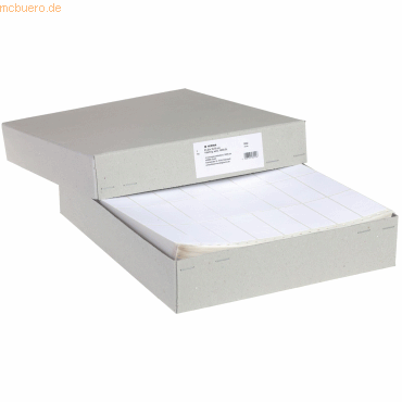 HERMA Computeretiketten endlos 81,28x35,7mm 4-bahnig VE=16000 Stück HERMA Computeretiketten endlos 81,28x35,7mm 4-bahnig VE=16000 Stück von Herma
