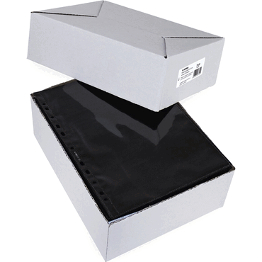 HERMA Fotoeinlageblatt A4 fotophan 20x30 schwarz PP-Folie 250 Blatt von Herma