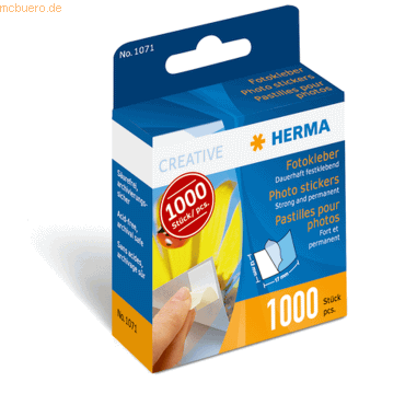HERMA Fotokleber im Kartonspender VE=1000 Stück HERMA Fotokleber im Kartonspender VE=1000 Stück von Herma