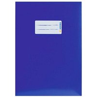 HERMA Heftumschlag dunkelblau Papier A5 von Herma
