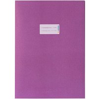 HERMA Heftumschlag glatt violett Papier DIN A4 von Herma