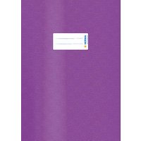 HERMA Heftumschlag mit Baststruktur lila Kunststoff DIN A4 von Herma