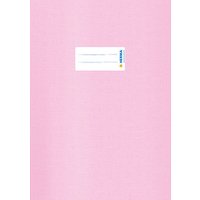 HERMA Heftumschlag mit Baststruktur rosa Kunststoff DIN A4 von Herma