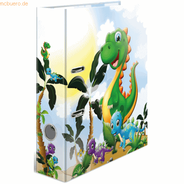 10 x HERMA Motivordner A4 70mm Kindergarten Dinos 10 x HERMA Motivordner A4 70mm Kindergarten Dinos von Herma