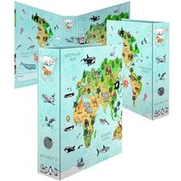 HERMA Motivordner Weltkarte 7,0 cm DIN A4 HERMA Motivordner Weltkarte 7,0 cm DIN A4 von Herma