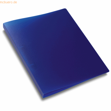 HERMA Ringbuch A4 2 Ringe 25mm transluzent dunkelblau von Herma