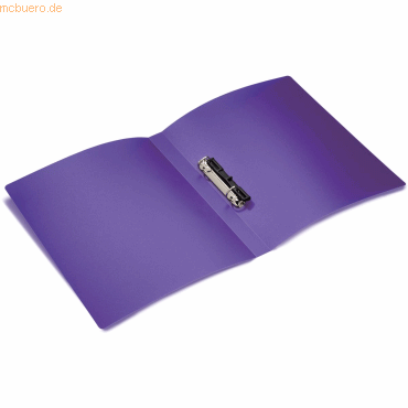 HERMA Ringbuch A4 2 Ringe 25mm transluzent violett von Herma