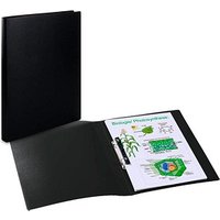 HERMA Ringbuch 2-Ringe schwarz 3,5 cm DIN A4 von Herma
