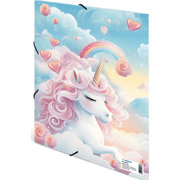 HERMA Sammelmappe A4 Karton Happy Unicorns von Herma