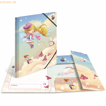 3 x HERMA Sammelmappen A3 Karton Feentanz 3 x HERMA Sammelmappen A3 Karton Feentanz von Herma