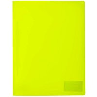 HERMA Schnellhefter Neon Kunststoff neon-gelb DIN A4 von Herma