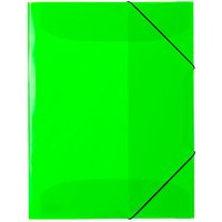 HERMA Schnellhefter Neon Kunststoff neon-grün DIN A4 von Herma