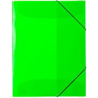HERMA Schnellhefter Neon Kunststoff neon-grün DIN A4 von Herma