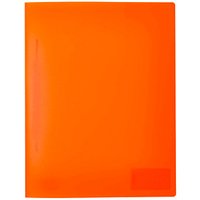 HERMA Schnellhefter Neon Kunststoff neon-orange DIN A4 von Herma