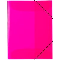 HERMA Schnellhefter Neon Kunststoff neon-pink DIN A4 von Herma