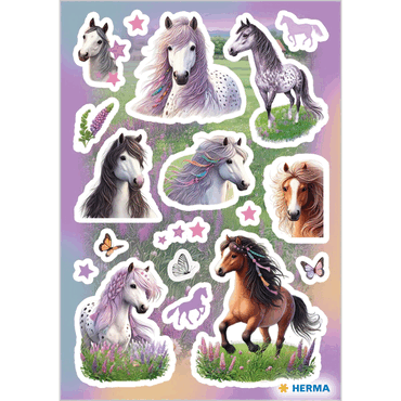 HERMA Sticker Pferdewelt 3Bl 1Pack von Herma