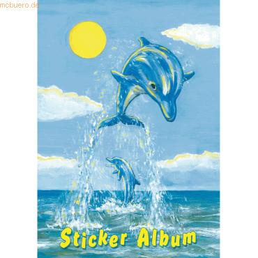 HERMA Stickeralbum A5 Der Kleine Delfin von Herma
