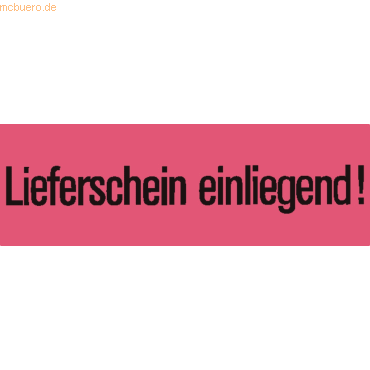 HERMA Versandzettel 39x118mm 'Lieferschein einliegend' VE=1000 Stück HERMA Versandzettel 39x118mm 'Lieferschein einliegend' VE=1000 Stück von Herma