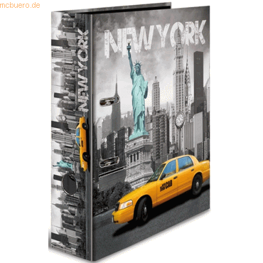 Herma Motivordner A4 70mm 'New York' von Herma