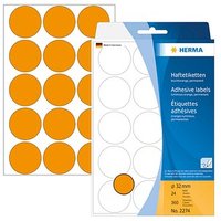 HERMA Klebepunkte 2274 leuchtorange Ø 32,0 mm, 360 St. HERMA Klebepunkte 2274 leuchtorange Ø 32,0 mm, 360 St. von Herma
