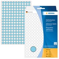 HERMA Klebepunkte 2213 blau Ø 8,0 mm von Herma